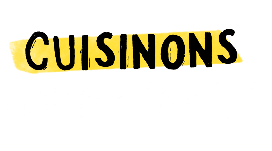 Logo de Cuisinons nos Paysages + Cuisinons nos Paysages